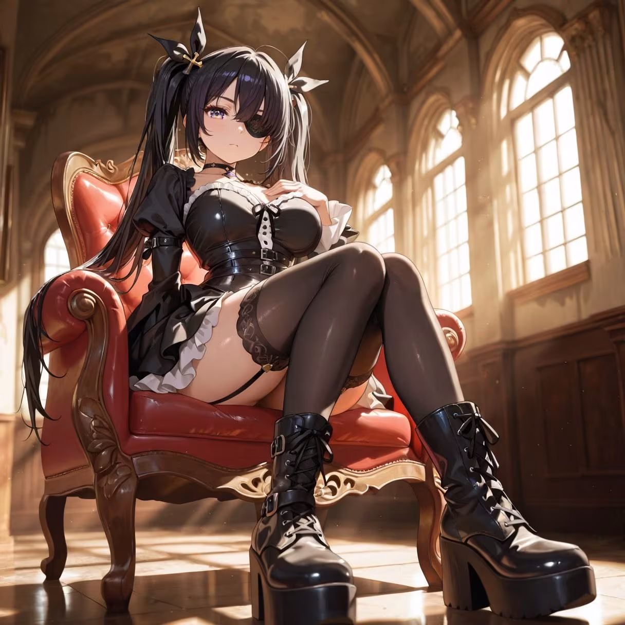 中二病の女の子のちょっとえっちなCG集