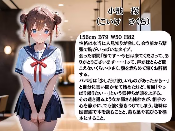 パパ活女子校生の秘密の性交記録No.7 さくら