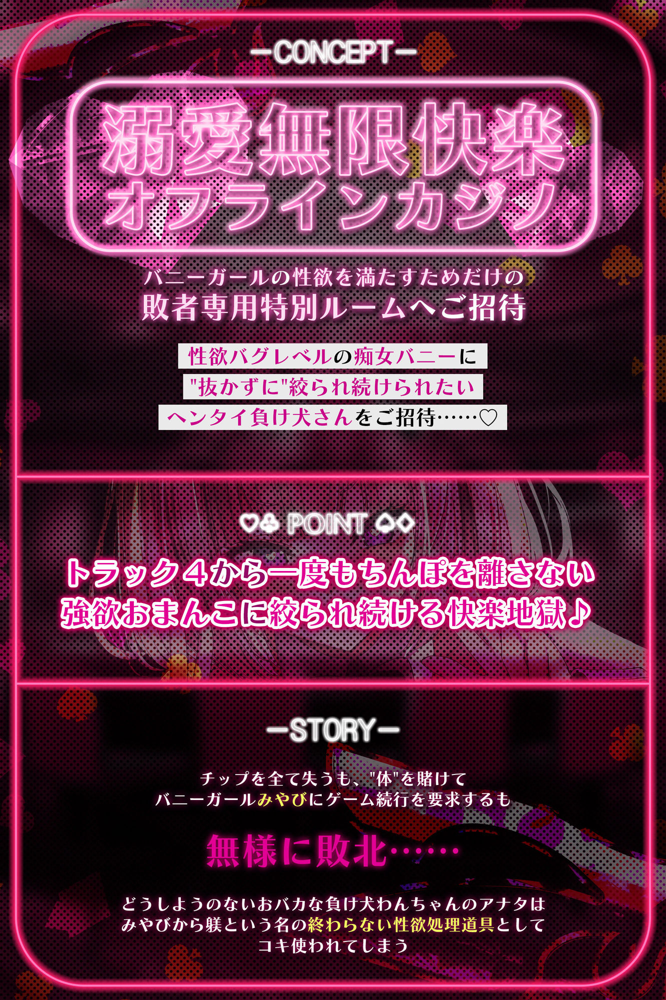 【射精しても抜かない】性欲つよつよ肉食バニーの逆レ搾精  〜貴方を好き勝手する権利を得て無限の性欲処理〜