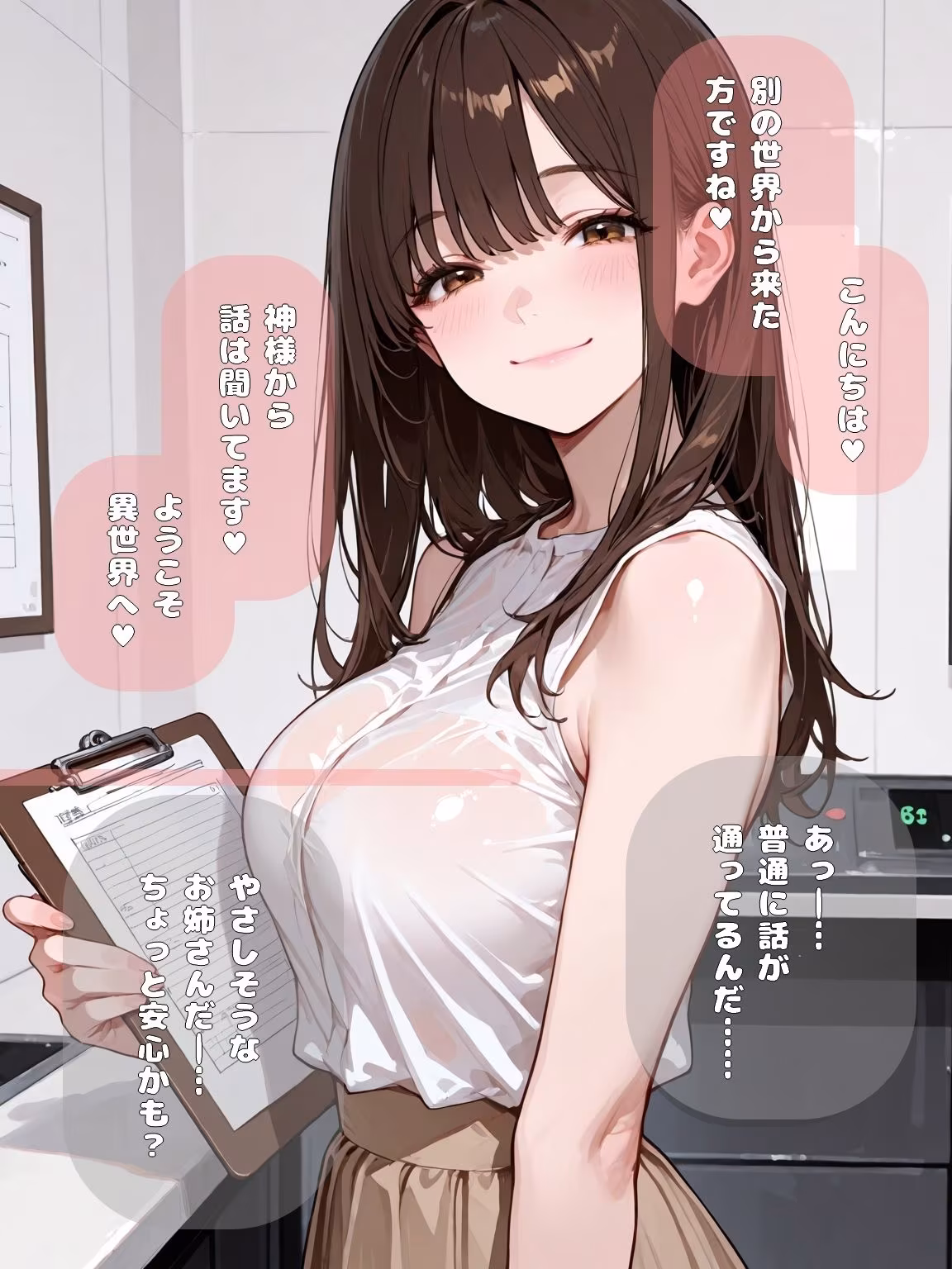 女性だらけの世界に転移してえっちなお姉さんにお世話される話
