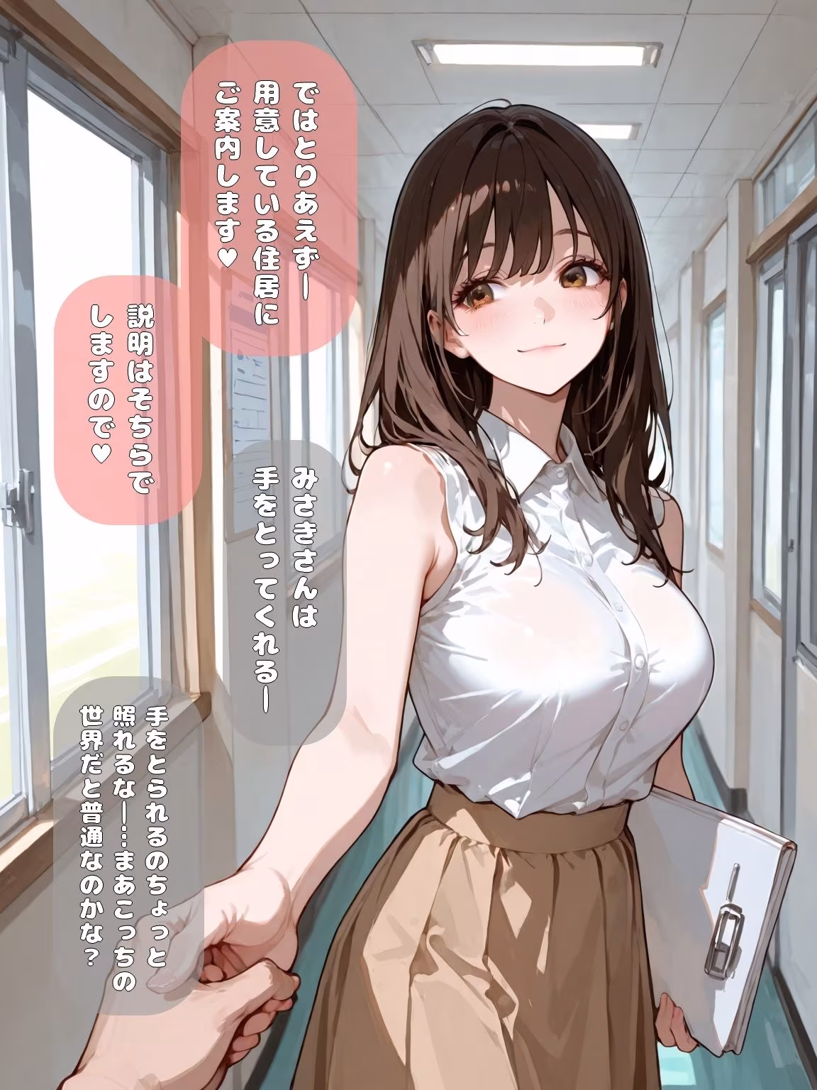 女性だらけの世界に転移してえっちなお姉さんにお世話される話