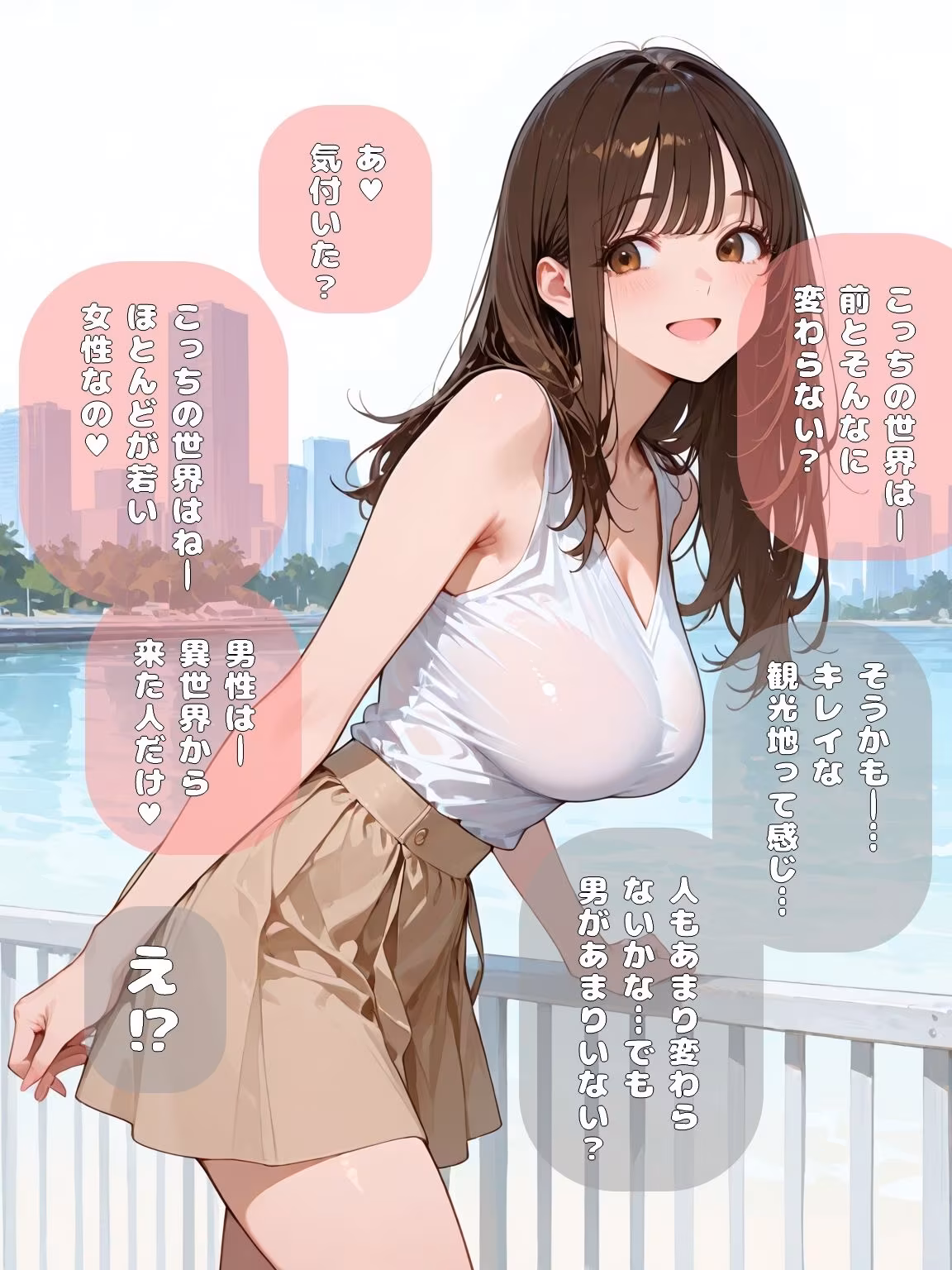 女性だらけの世界に転移してえっちなお姉さんにお世話される話