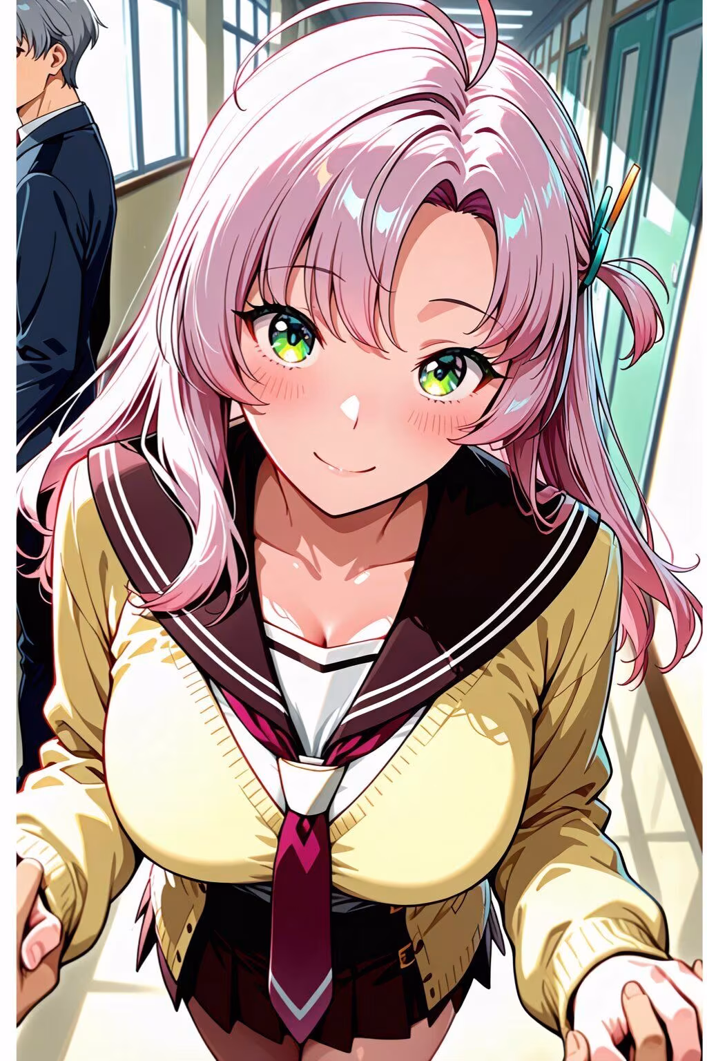 淫乱女子校生 吹◯ちゃん連続中出し快楽SEX