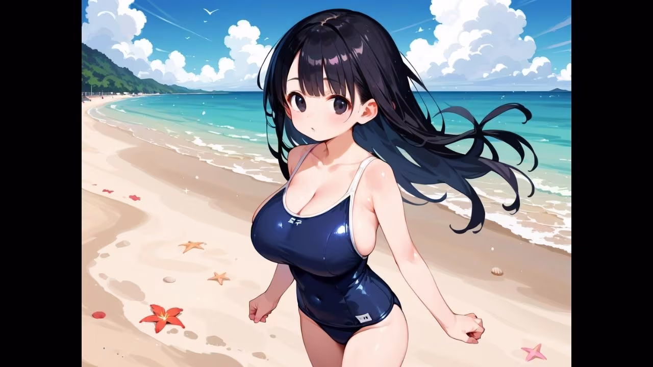 スク水幼なじみと真夏の恋。