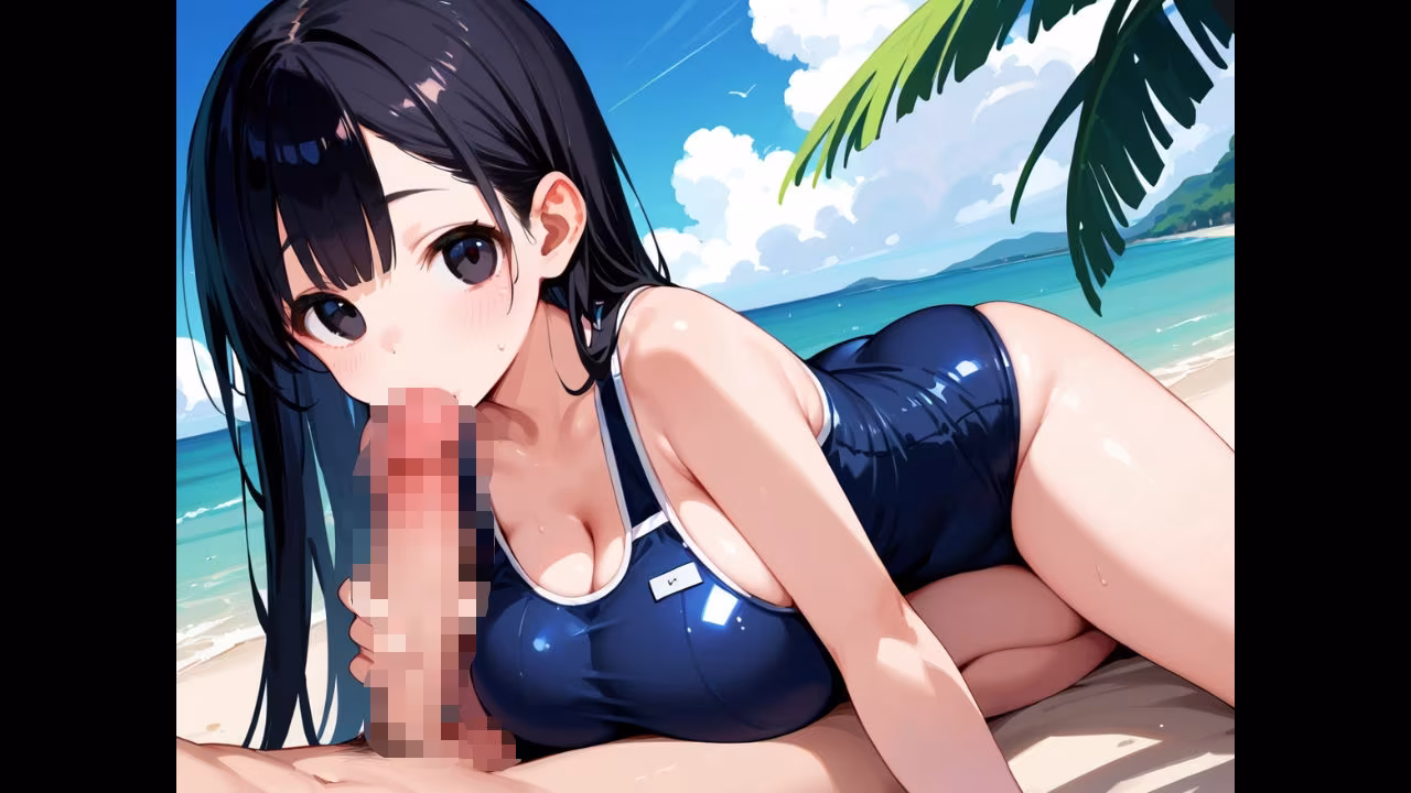 スク水幼なじみと真夏の恋。