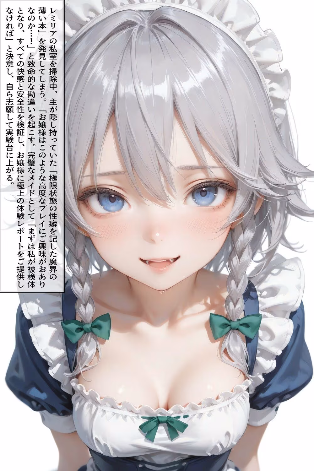 十六夜咲夜の極上体験レポート  地下検証室の七日間 【東方】【7フェチ】【500枚】
