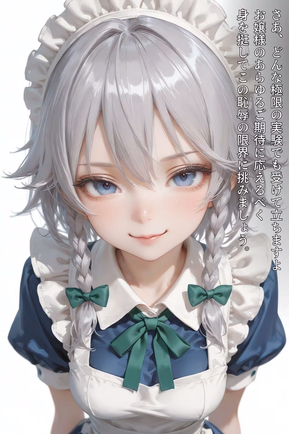 十六夜咲夜の極上体験レポート  地下検証室の七日間 【東方】【7フェチ】【500枚】