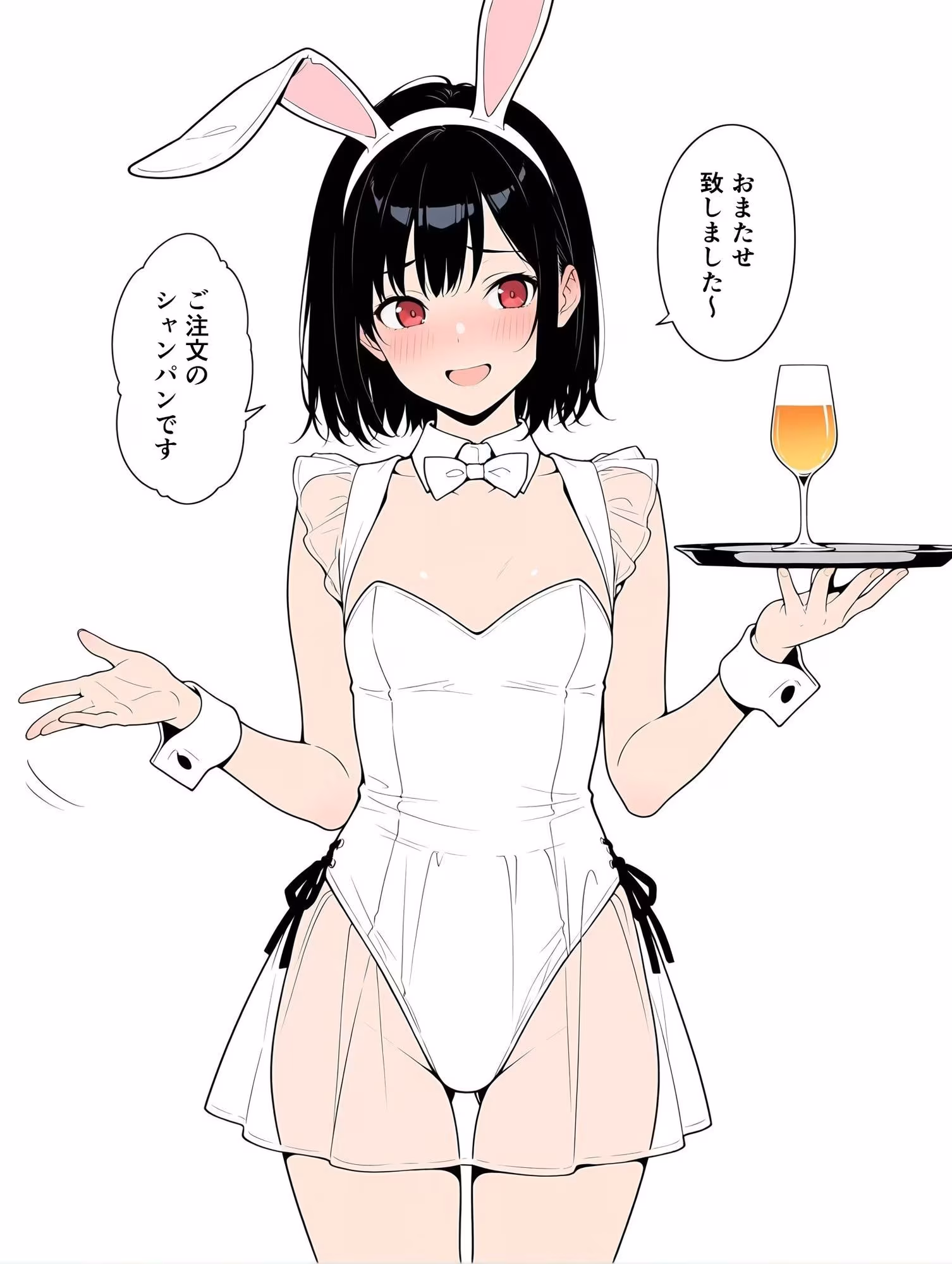 バニーガールとエッチ