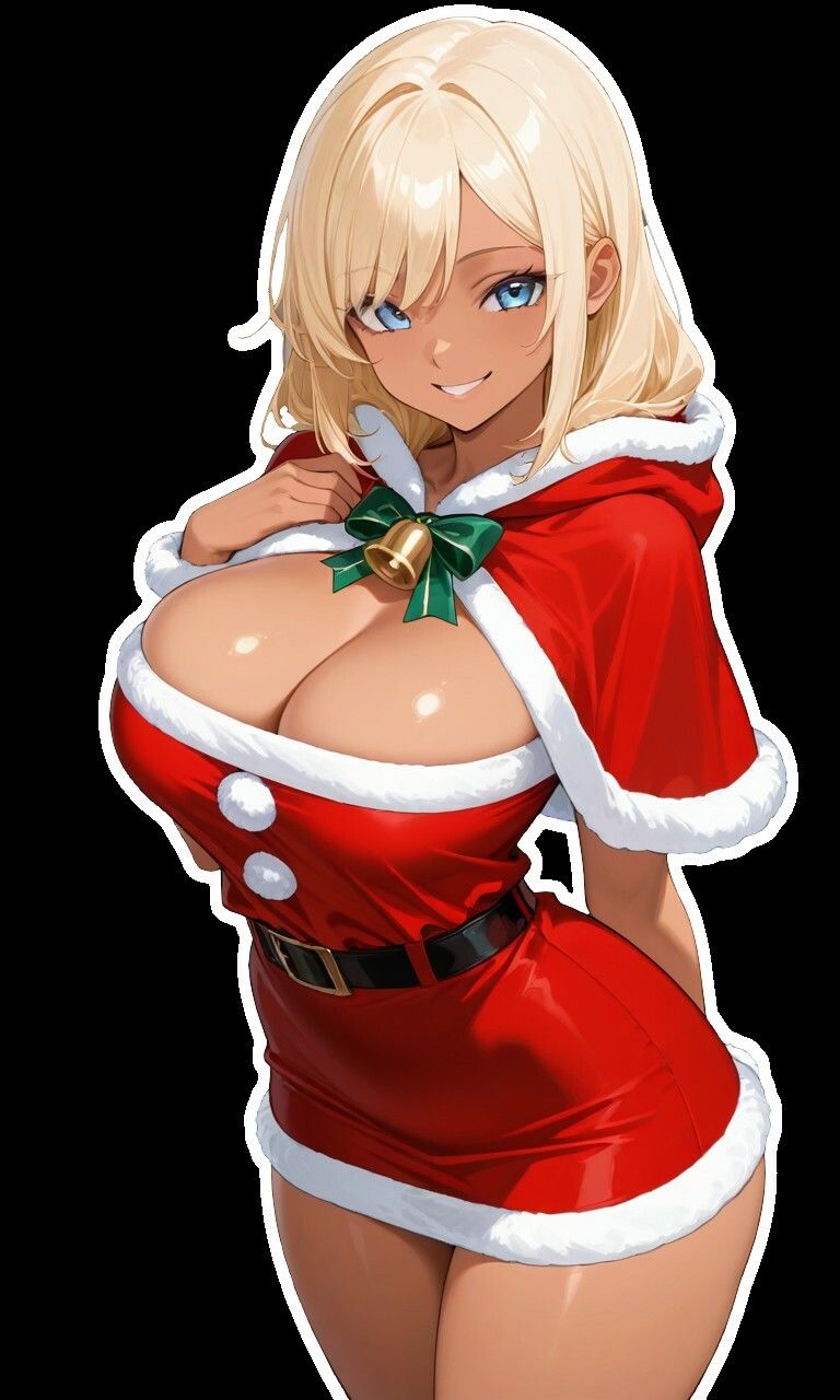 褐色ギャルサンタはいい子のオタク君とホワイトクリスマスがしたい【中出し/絶倫痴女/変態】