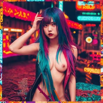 過激系美女！ジャケット風アート風写真集！