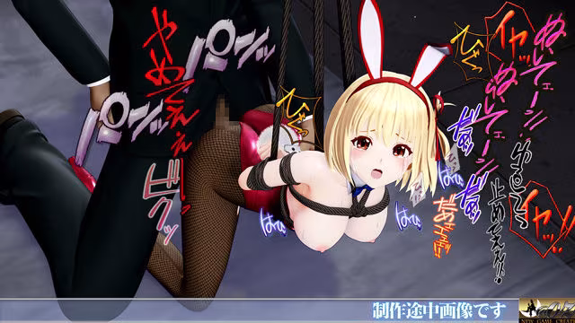囚われのバニーガール・チサト闇カジノ潜入失敗・SM拷問・恥辱洗脳 ヒロインピンチMP4動画集vol.3