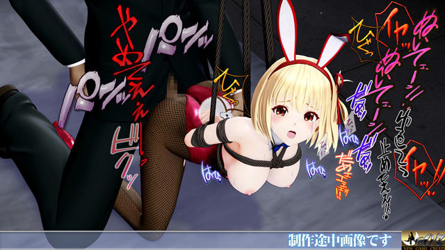 囚われのバニーガール・チサト闇カジノ潜入失敗・SM拷問・恥辱洗脳 ヒロインピンチMP4動画集vol.3