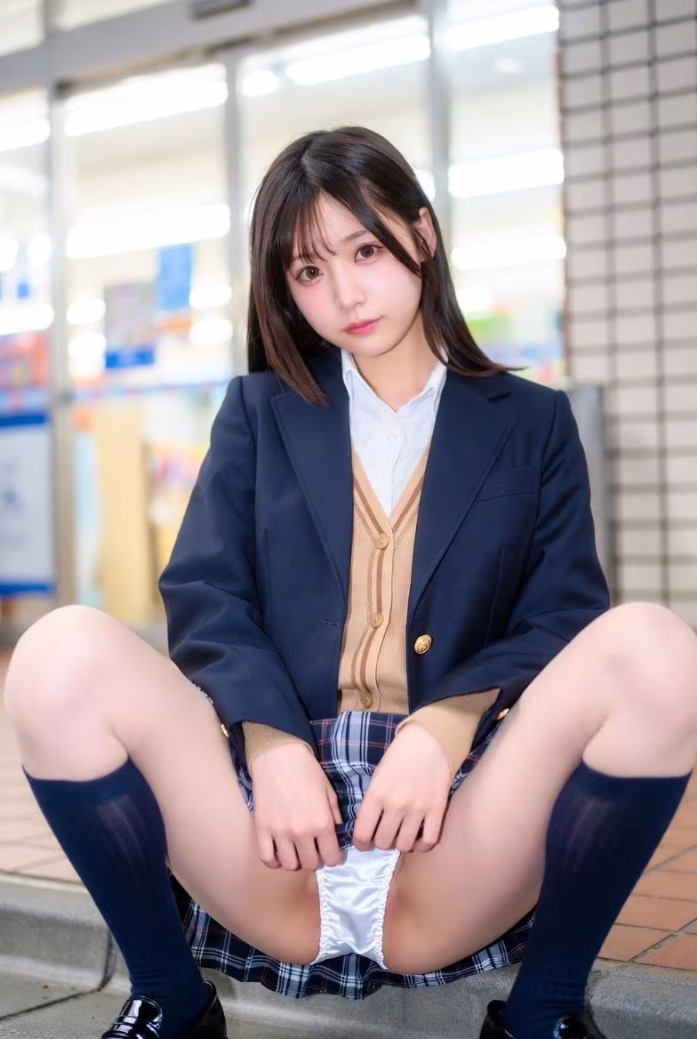 AI美女グラビア写真集〜制服パンチラ集〜vol.2