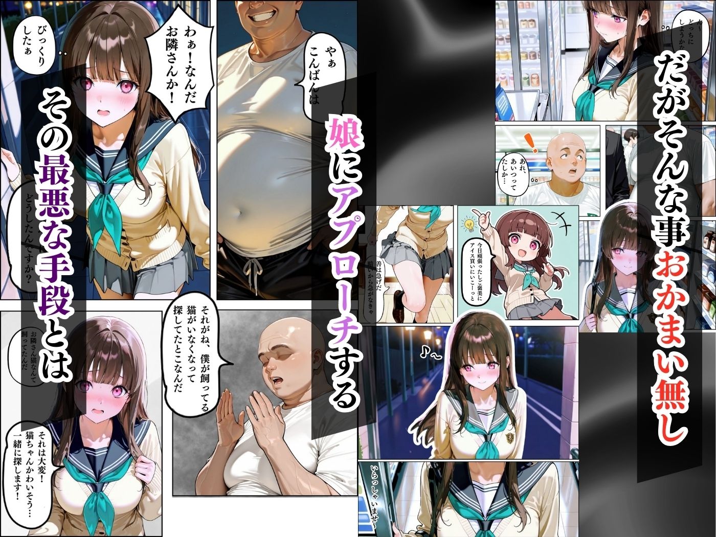 隣人種付け〜母の次は娘も アクメ管理で迎える絶頂〜