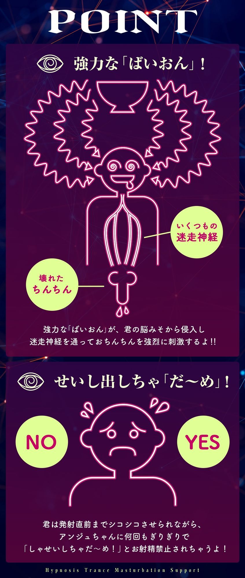 【魂が抜けるほどの気持ちよさ】催●トランス・オナニーさぽーと！！！〜映像と音声でアナタの脳と性欲を「バグ」らせる究極のトランスオナニー動画！！！！〜
