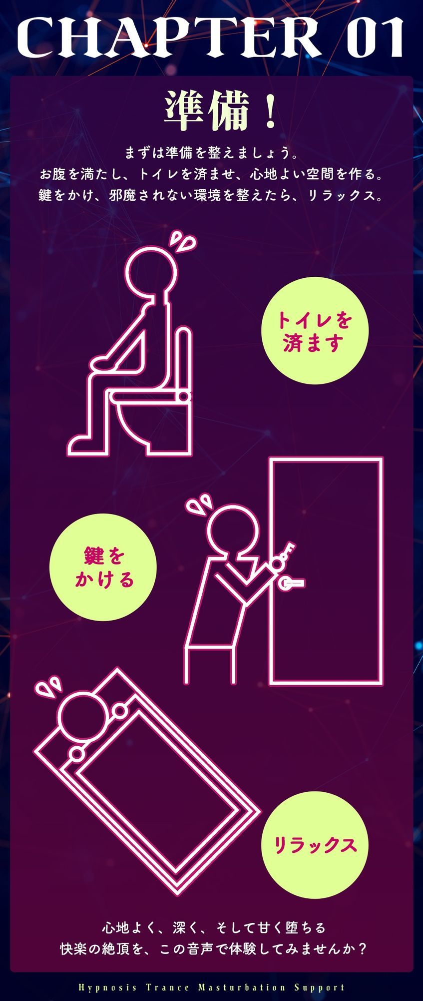 【魂が抜けるほどの気持ちよさ】催●トランス・オナニーさぽーと！！！〜映像と音声でアナタの脳と性欲を「バグ」らせる究極のトランスオナニー動画！！！！〜