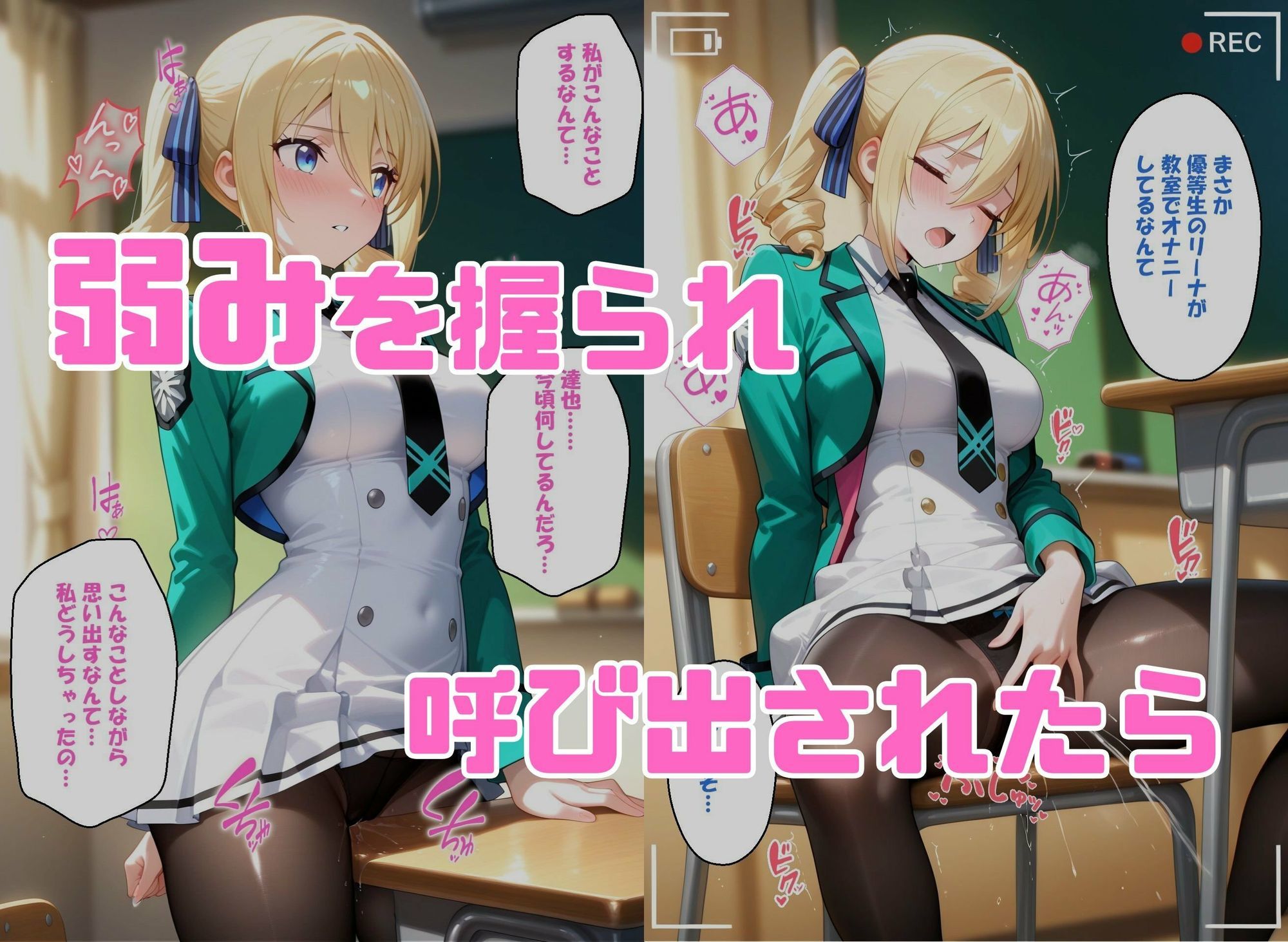 寝取られ女子 弱みをネタに支配された アンジェ〇ーナ=クドウ=シールズ