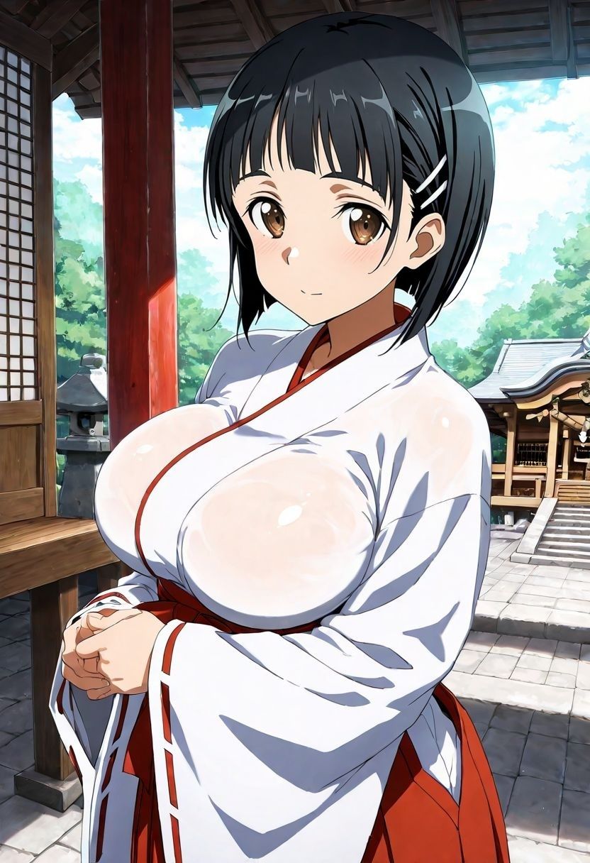 巫女バイトしてみたがバイト終わりの裏の仕事。。。〜桐ヶ谷〇葉〜