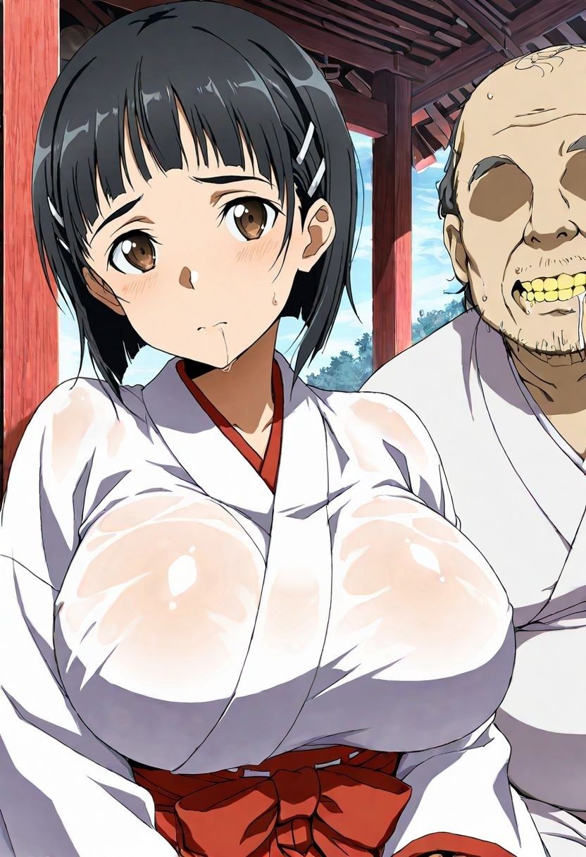 巫女バイトしてみたがバイト終わりの裏の仕事。。。〜桐ヶ谷〇葉〜