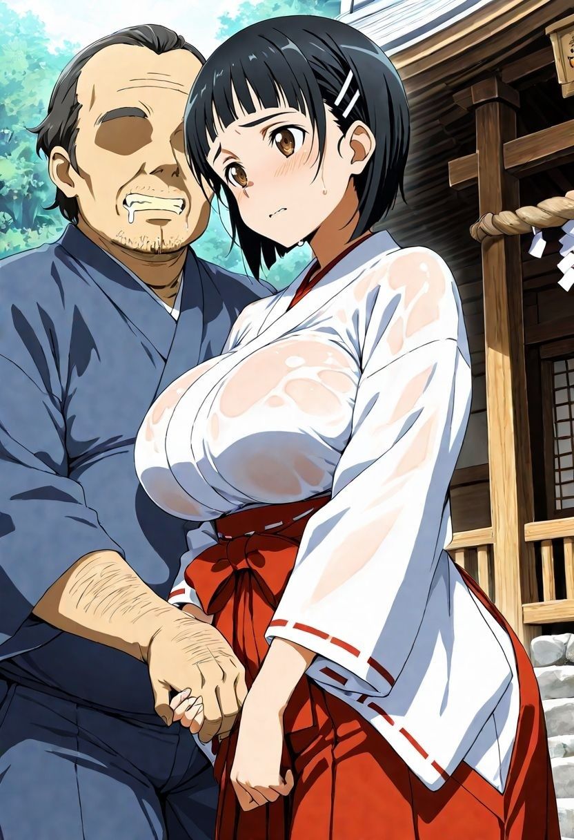 巫女バイトしてみたがバイト終わりの裏の仕事。。。〜桐ヶ谷〇葉〜