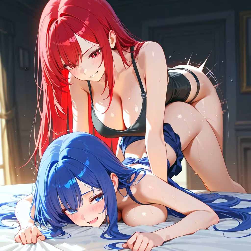 おっぱいから始まる百合の蜜夜