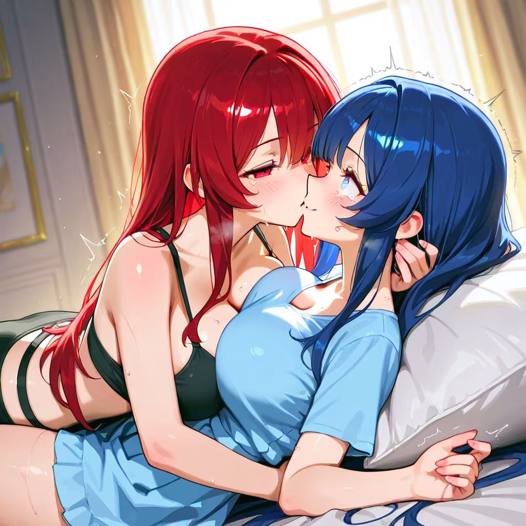 おっぱいから始まる百合の蜜夜