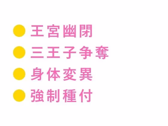 異世界転移した先がΩの存在しない世界で、唯一のΩカントとして王宮に幽閉され三人の王子に「お前の子宮は国家の財産だ」と奪い合われる話