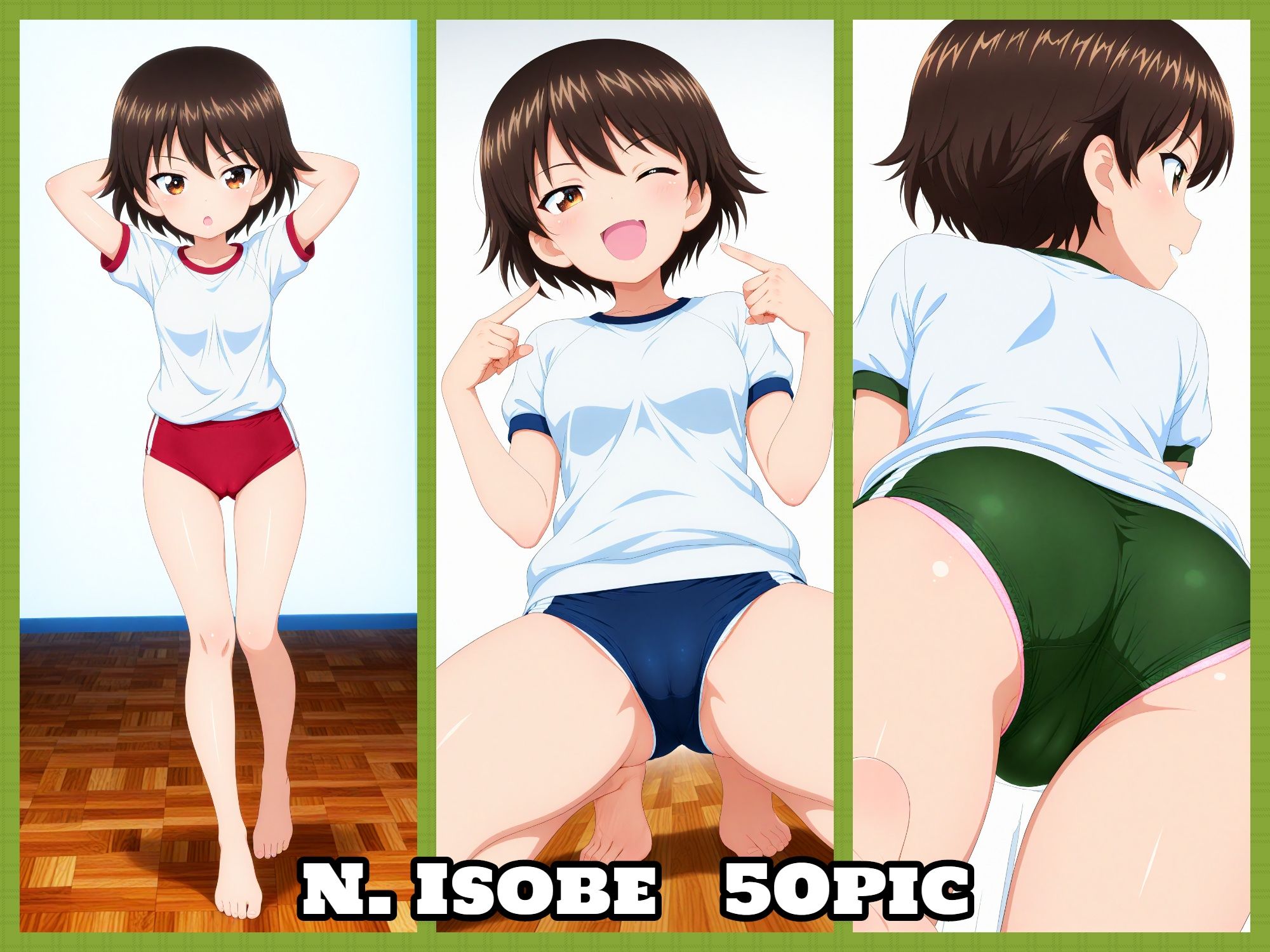 Girls und Buruma Hamipan アヒルさんチーム編