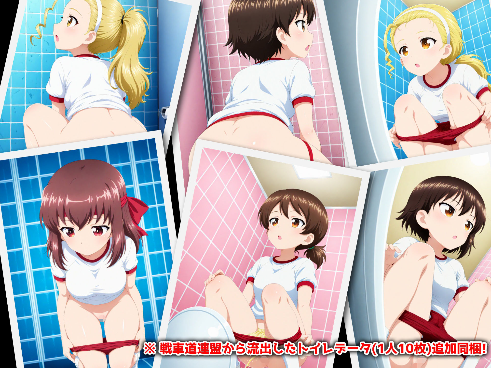 Girls und Buruma Hamipan アヒルさんチーム編