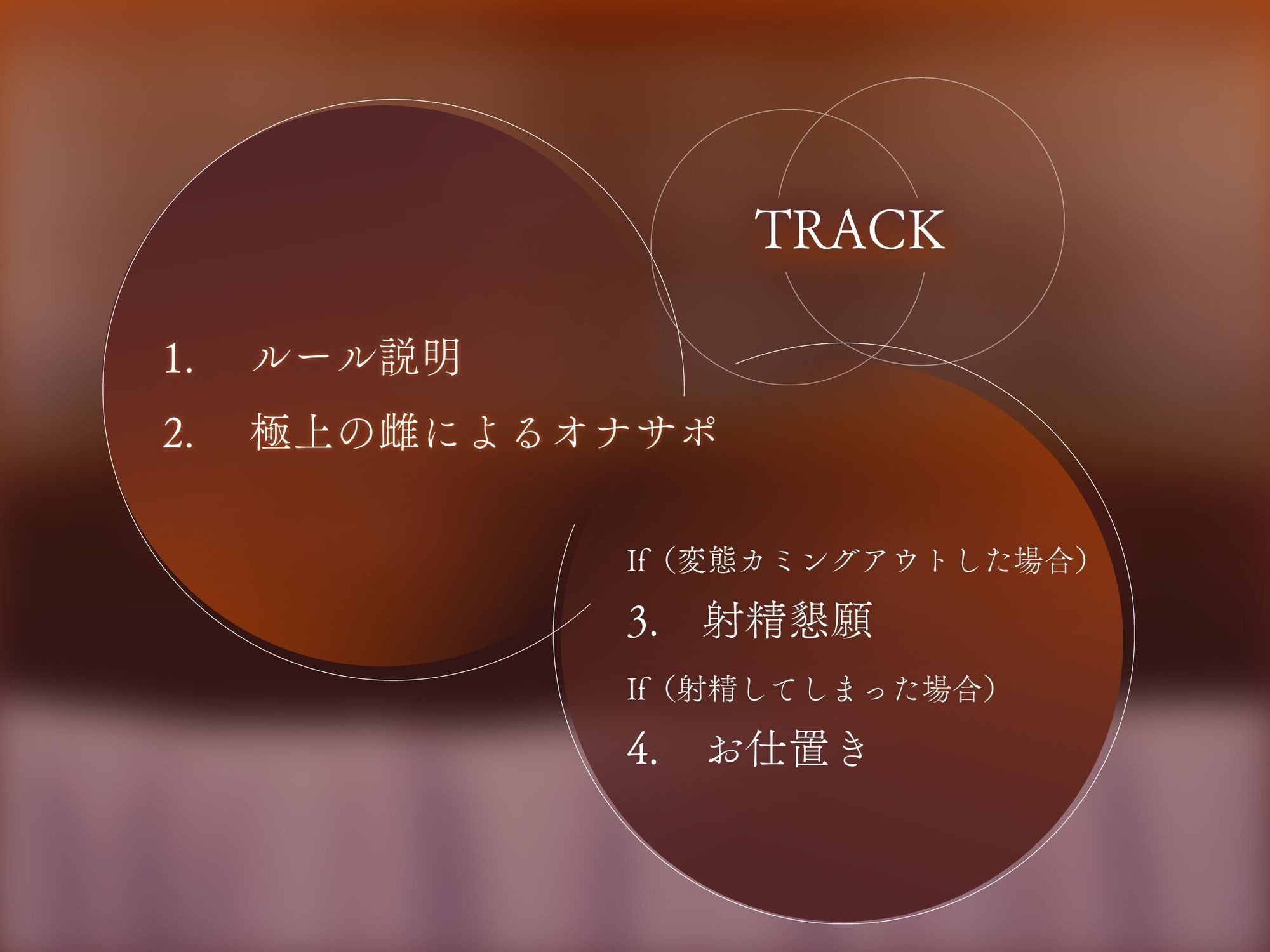 ［密着］ごめんなさいで出しましょうか（はーと）名前も知らないお姉さん達の惨めな射精我慢オナニーサポート