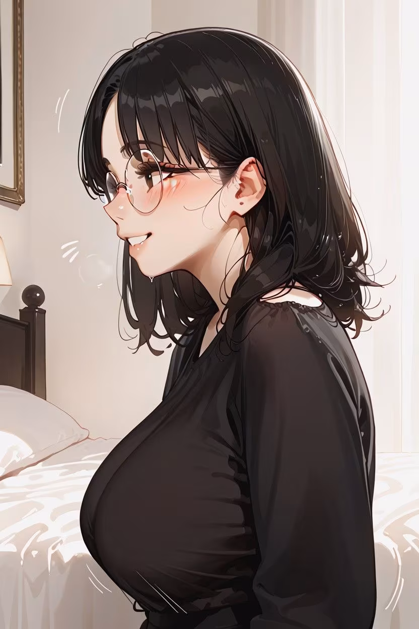 幼馴染委員長が彼女になったら、意外と大胆だった件（生成プロンプト同梱）