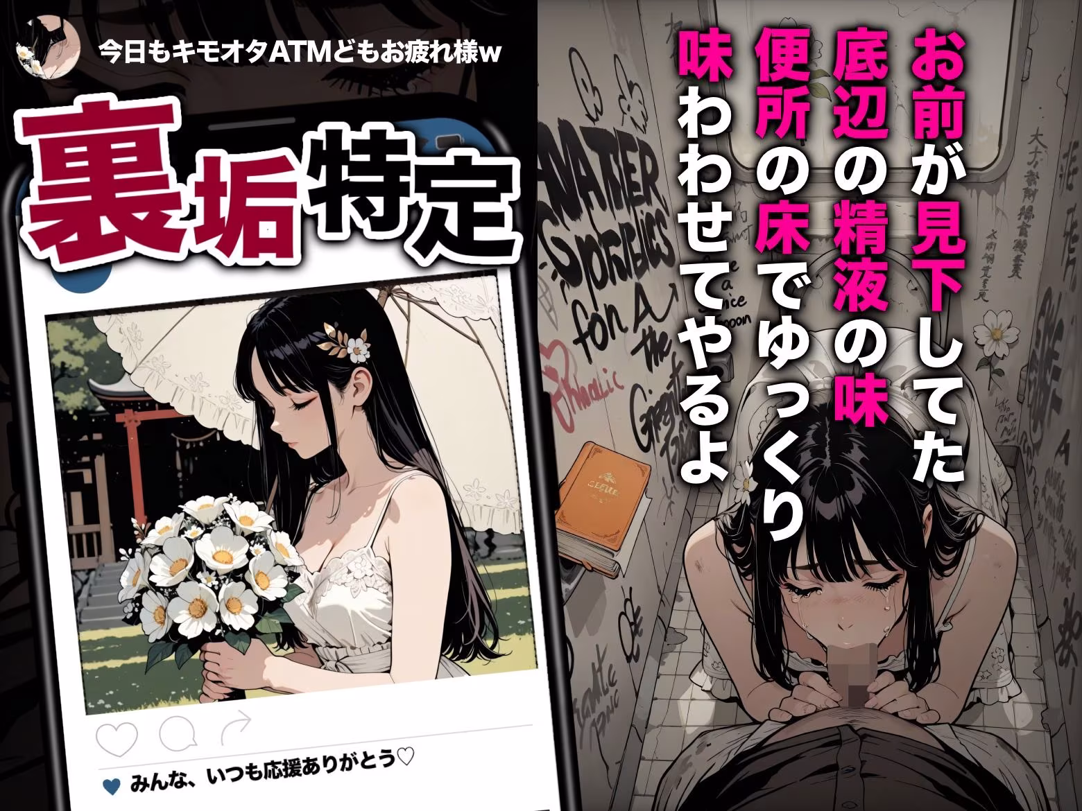絶望姦4 〜底辺を見下す美人インフルエンサー達の承認欲求クラッシュ〜