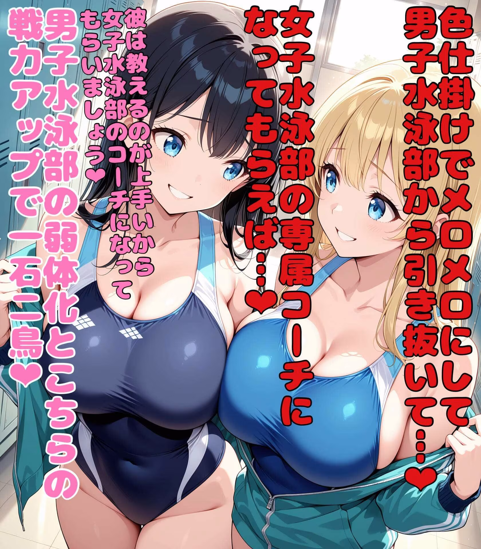 女子水泳部のエースくん籠絡作戦