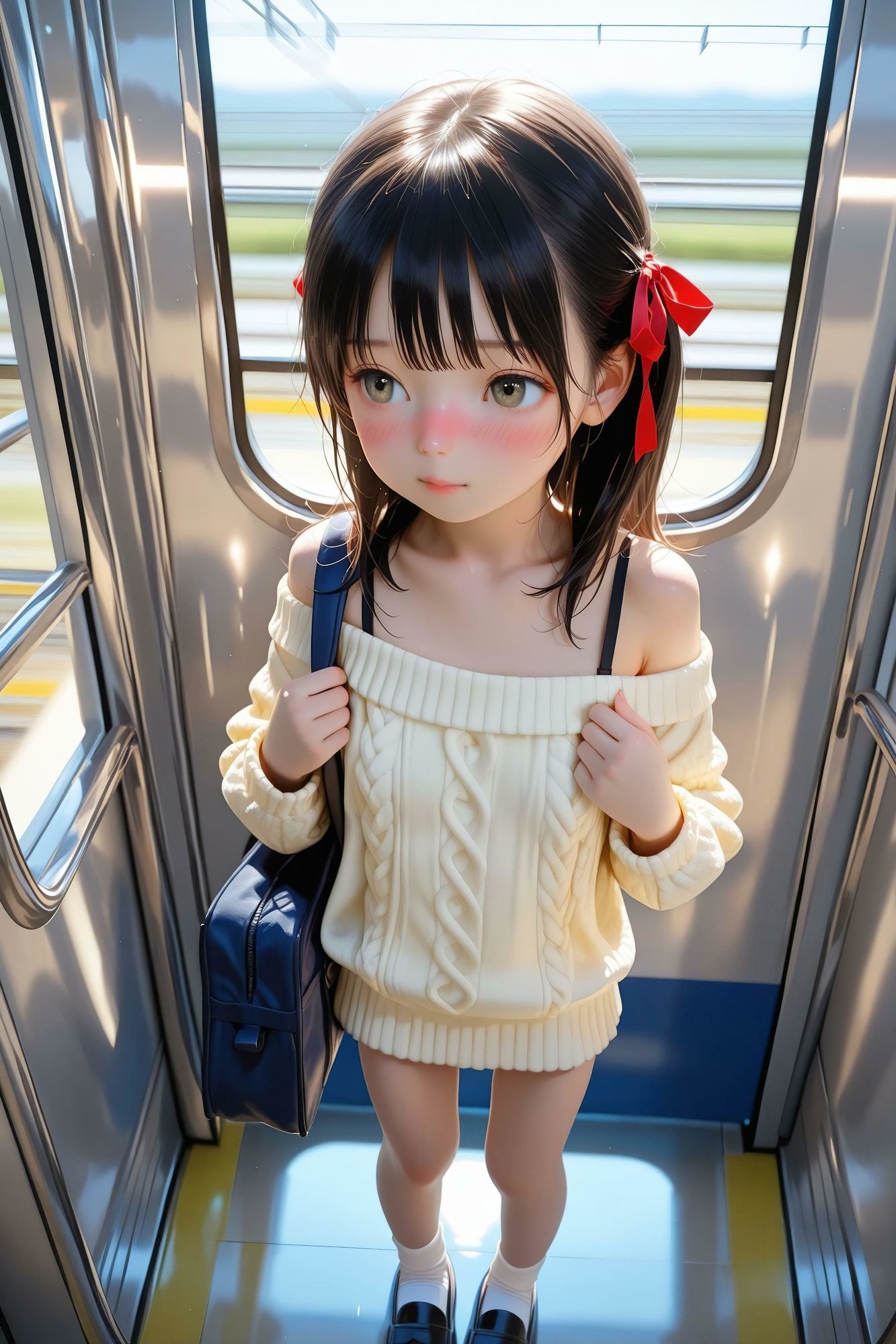 放課後リアル＃12〜揺れる電車でほどける制服〜