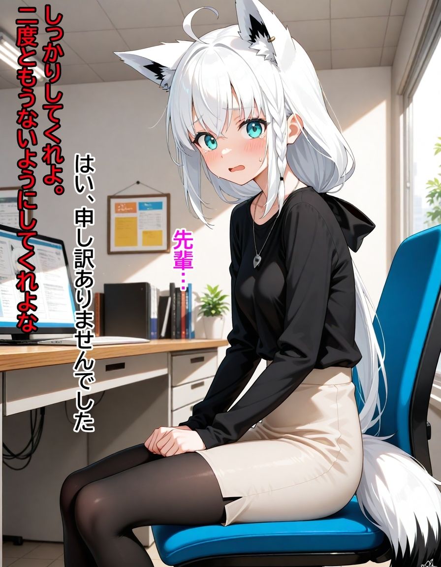 ヤンデレ彼女湊あ〇あ2 〜後輩フブキの足コキ誘惑〜