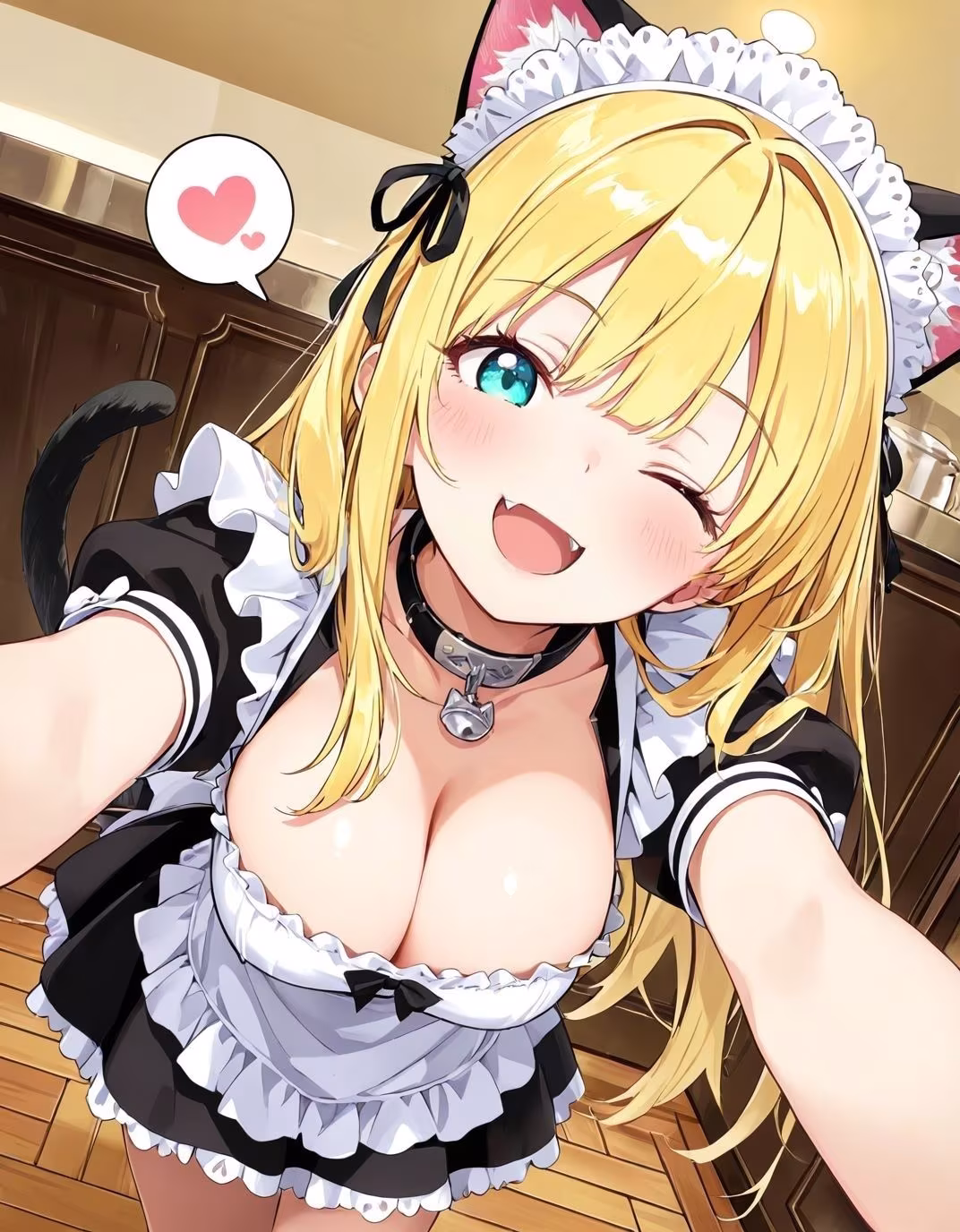 どこでもセックスするのが当たり前になっちゃった世界 ネコミミメイド喫茶編