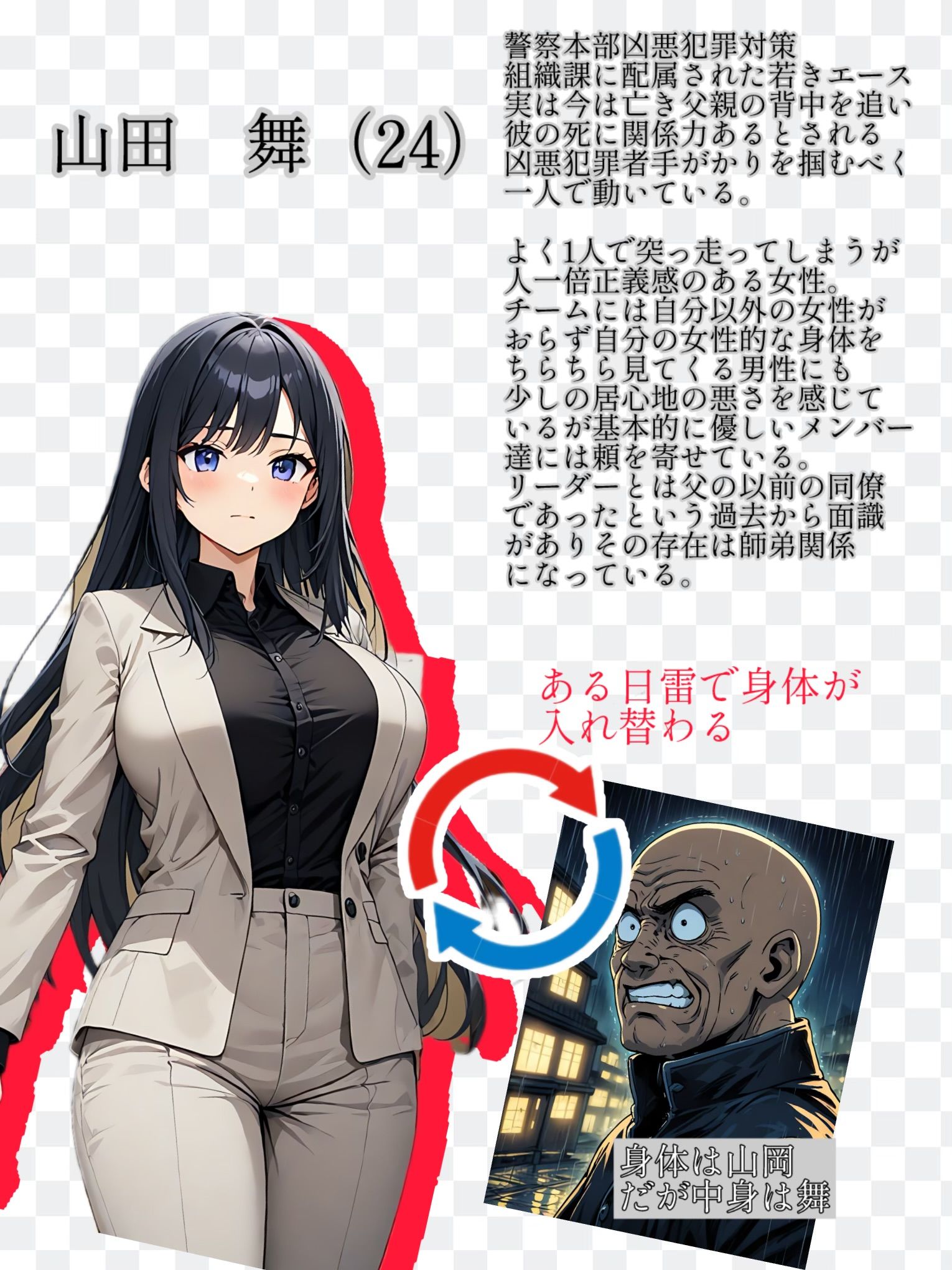 【入れ替わり・漫画】最悪の入れ替わり