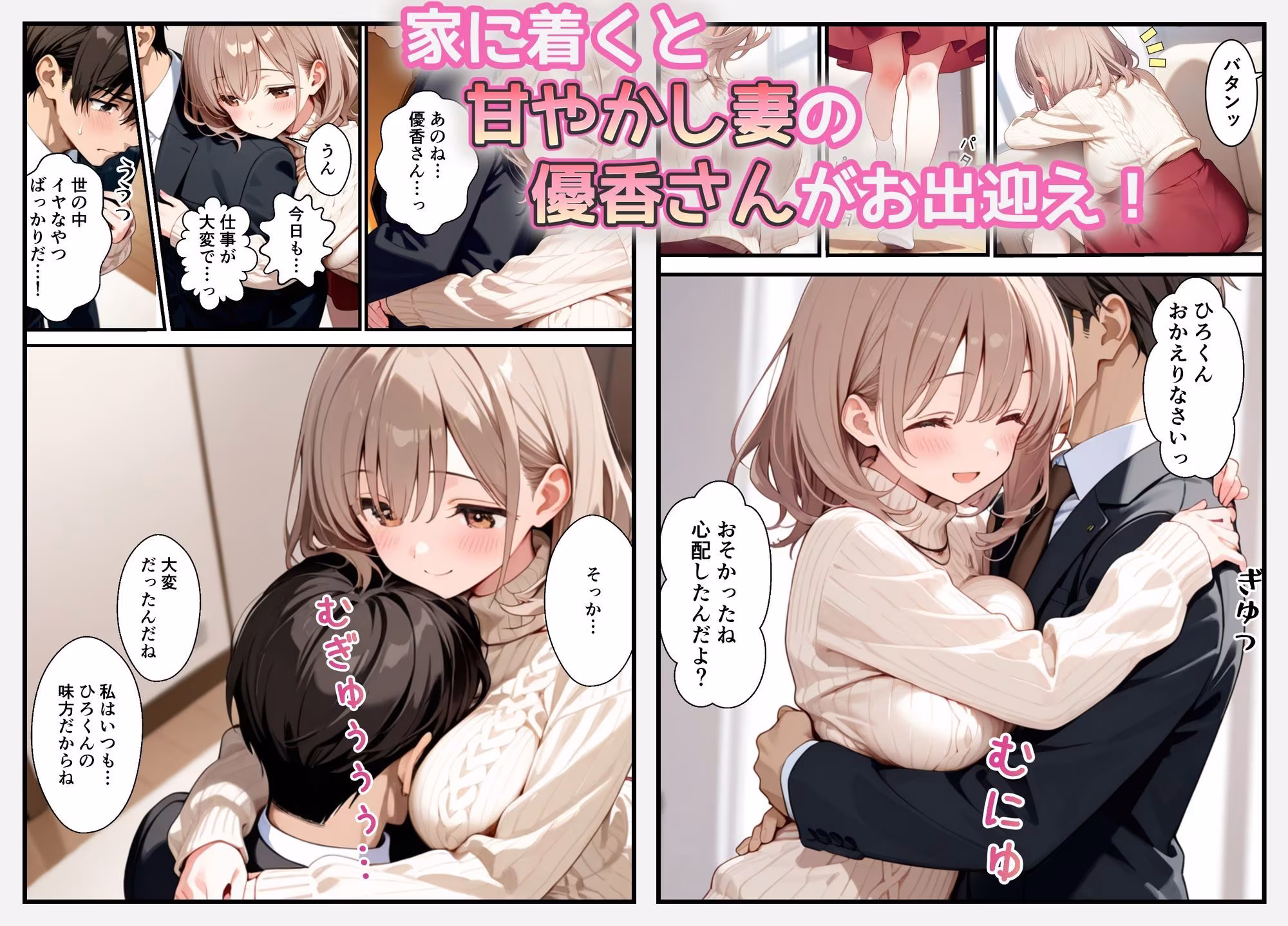 甘やかし妻とラブラブエッチ