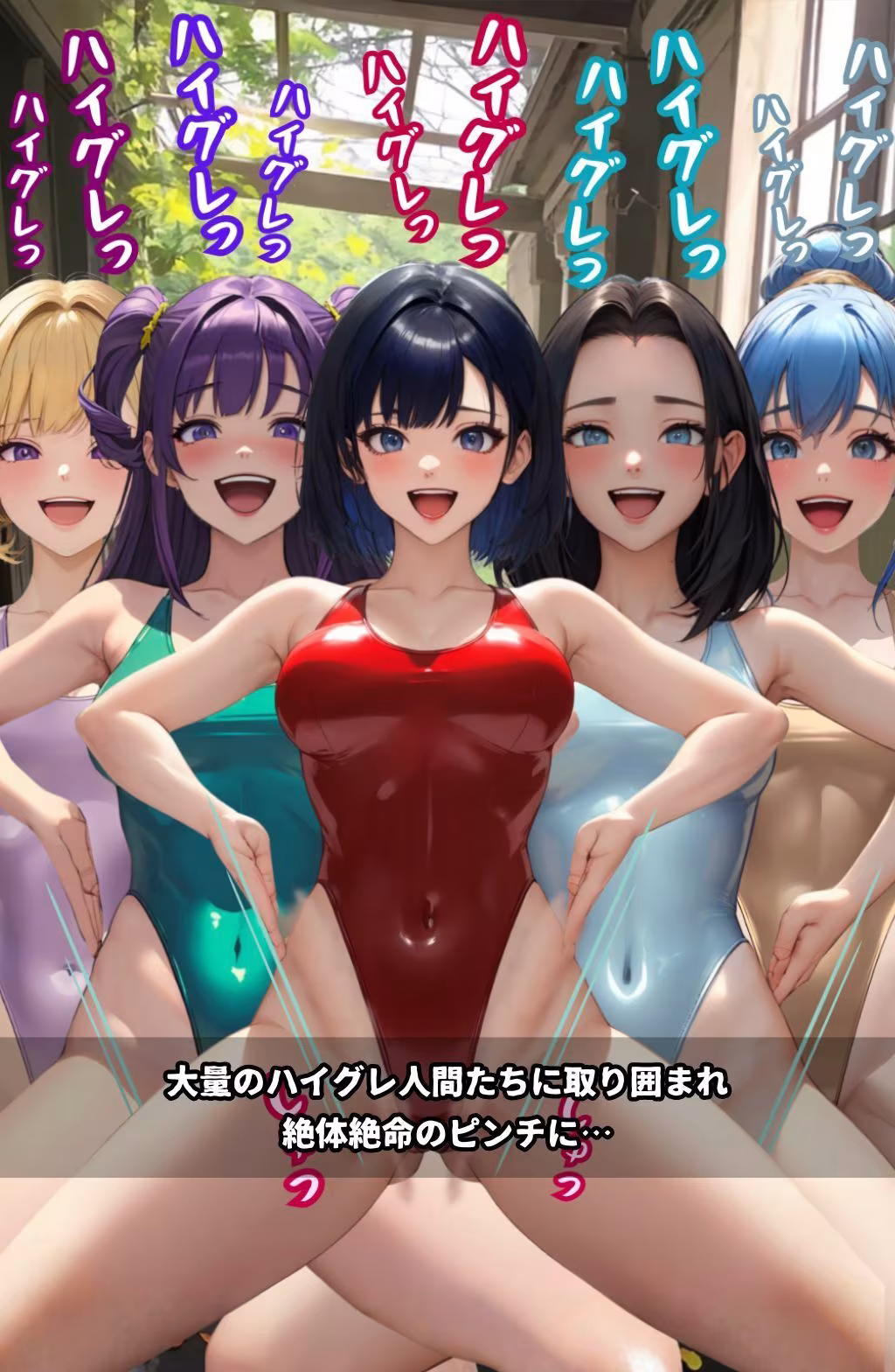 ハイグレ学園2  〜ハイグレインフルエンサーに変えられた少女たち〜