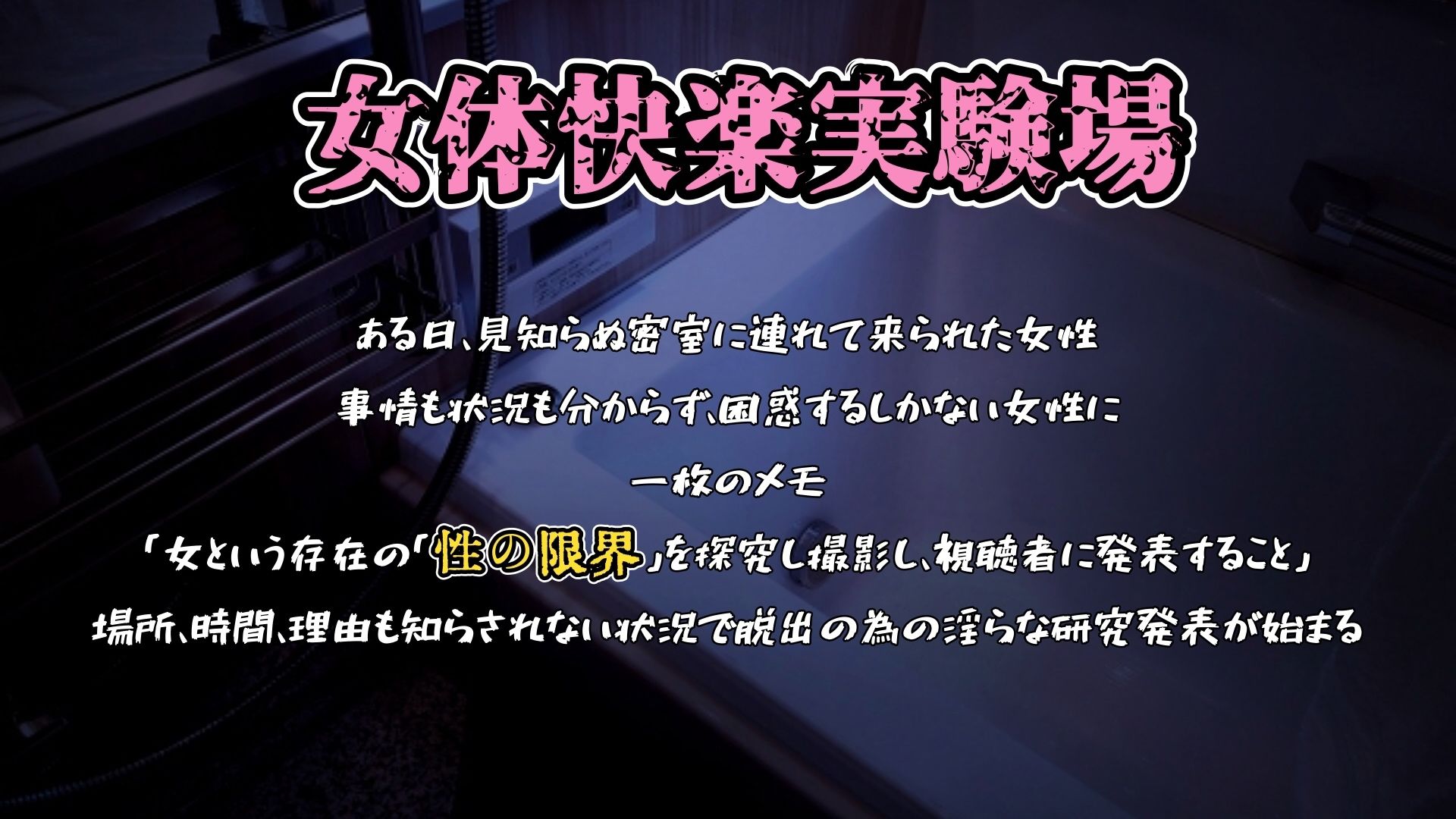 『女体快楽実験場』 被験体No，009「もぶA」Stage，1前編