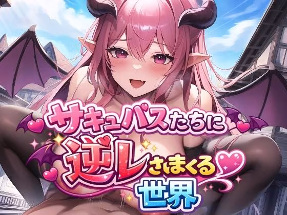 サキュバスたちに逆レされまくる世界 〜サキュバスたちが帰してくれない！〜