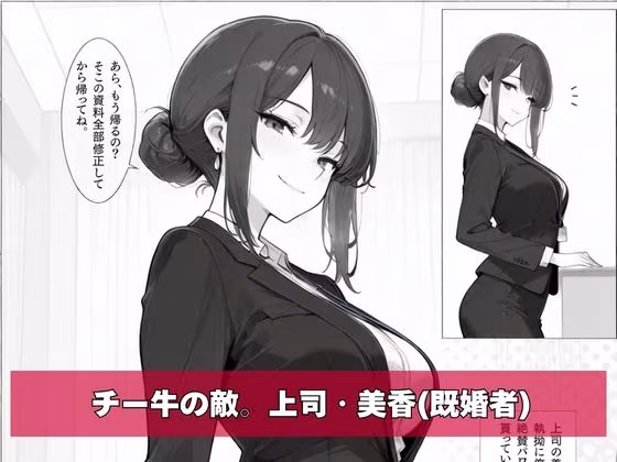 チー牛の俺がパワハラ美人上司に中出し懇願させた