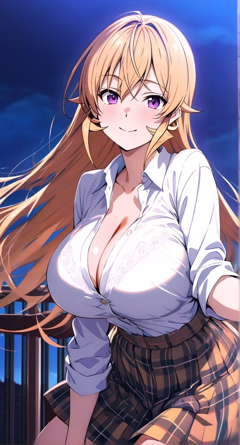 薙切えりなと制服コレクション