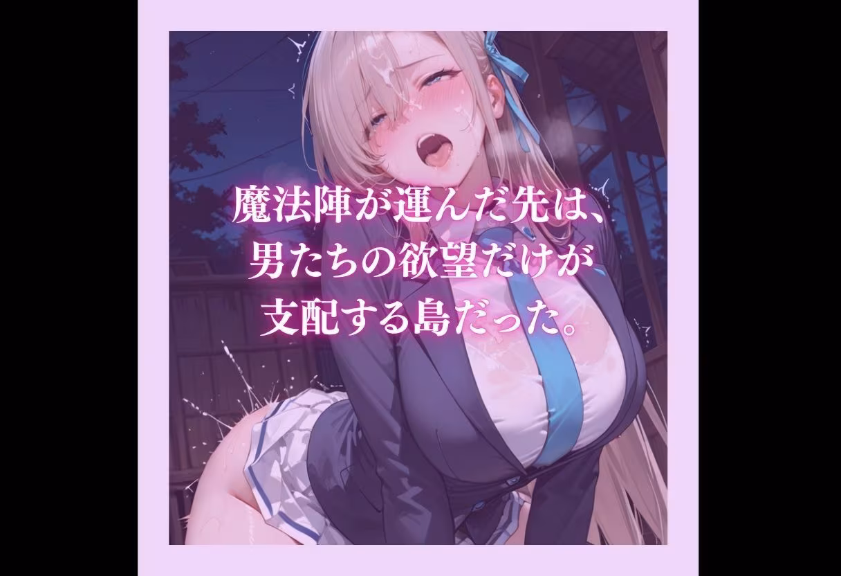 魔法陣の罠 〜男だらけの無人島で制服JKが犯●れ堕ちる監禁性活〜 vol.2