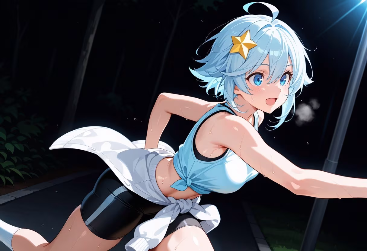 小日向ミナ  〜夜更けのランニング〜