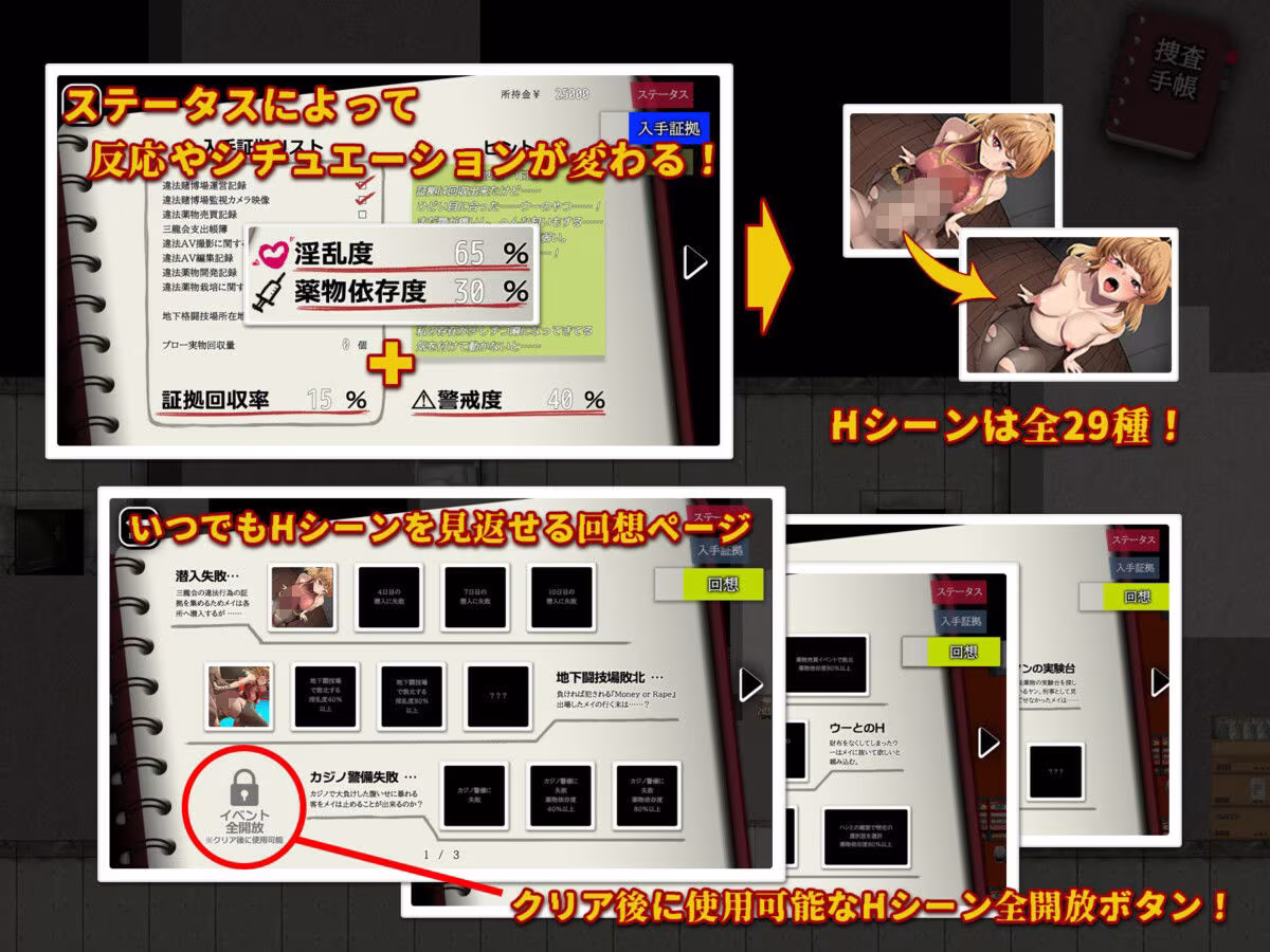 特対4班カガリ メイの潜入捜査 〜違法ドラック摘発せよ〜