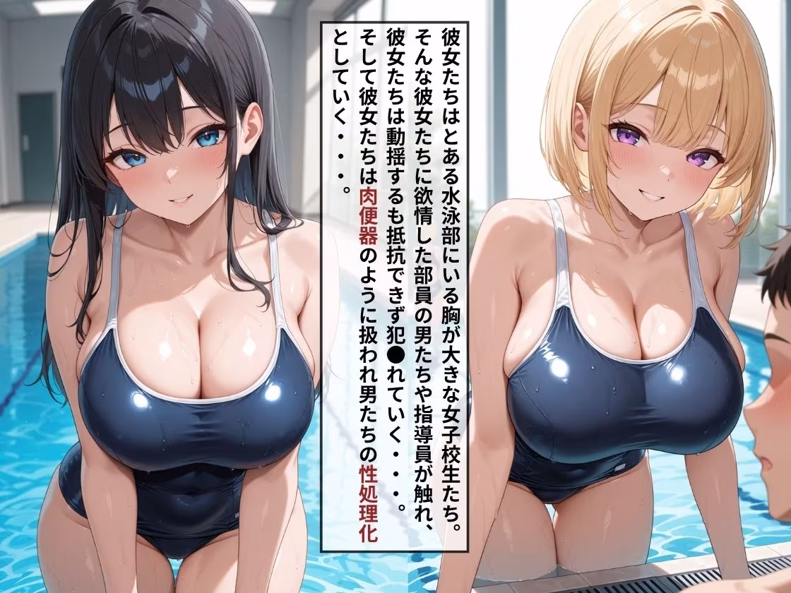 女子校生肉便器〜性処理化し快楽堕ち:水泳部編〜