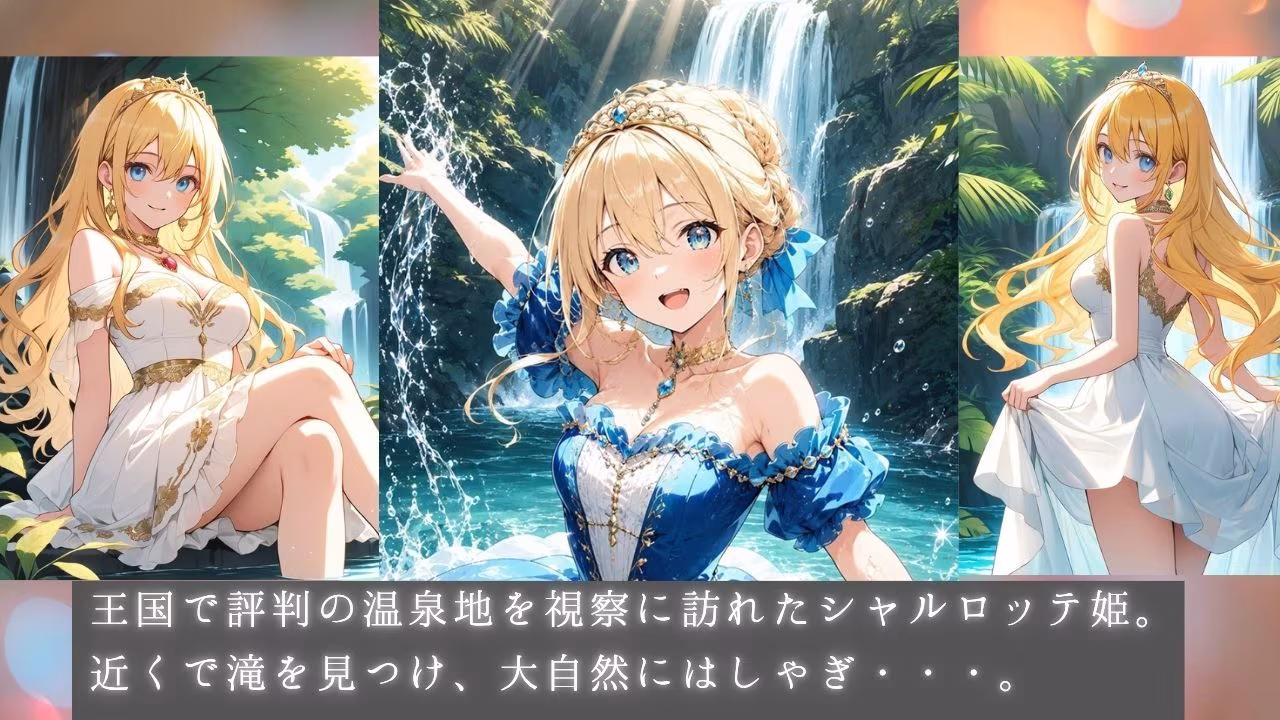 着エロ温泉交尾 清純プリンセス6 〜滝壺で濡れて、温泉でポロリ。 若女将の浴衣を脱がせちゃう夜〜