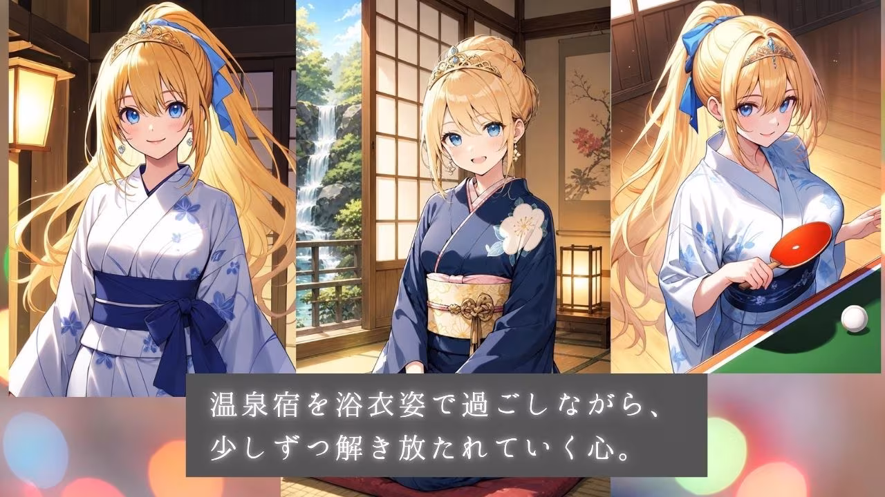 着エロ温泉交尾 清純プリンセス6 〜滝壺で濡れて、温泉でポロリ。 若女将の浴衣を脱がせちゃう夜〜