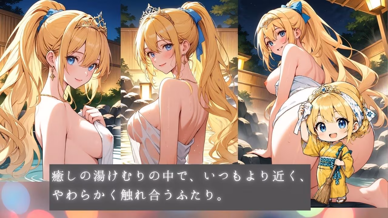 着エロ温泉交尾 清純プリンセス6 〜滝壺で濡れて、温泉でポロリ。 若女将の浴衣を脱がせちゃう夜〜